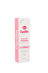 Capsifem® Capsaicin Gel 3-pack bundle showing small tubes of natural menstrual pain relief gel for women and teens.